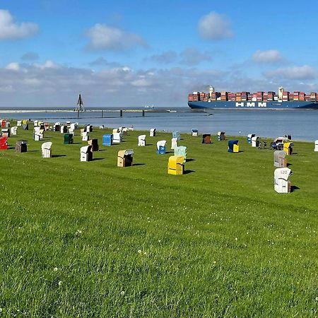 Ferienhaus Bungalow Nahe Kurpark Doese Cuxhaven Esterno foto