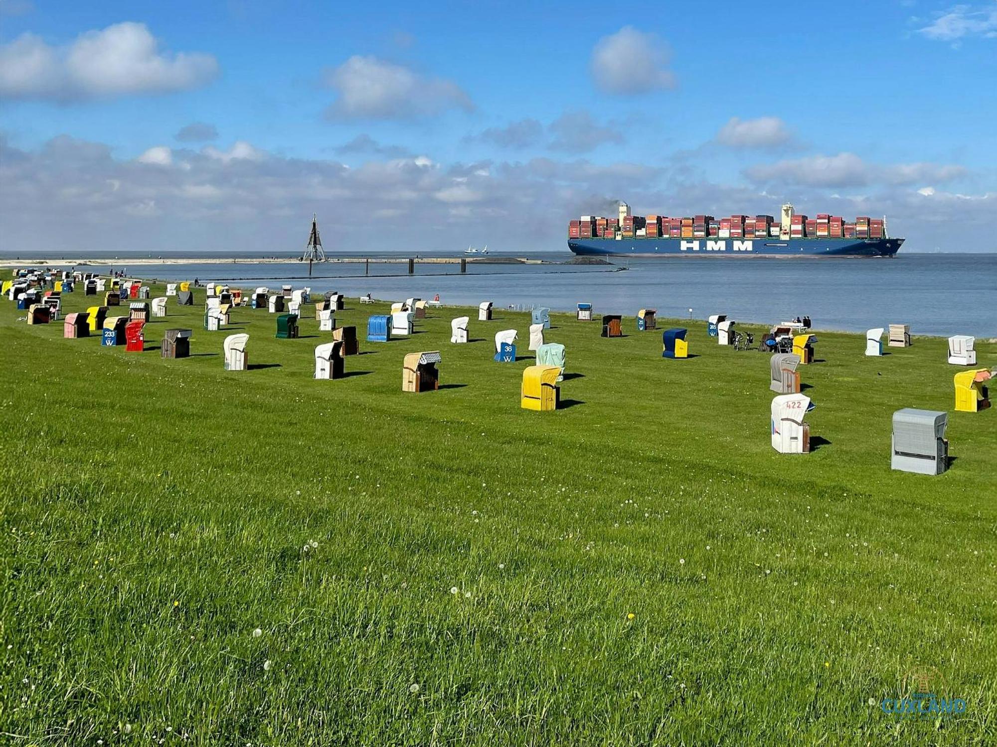 Ferienhaus Bungalow Nahe Kurpark Doese Cuxhaven Esterno foto