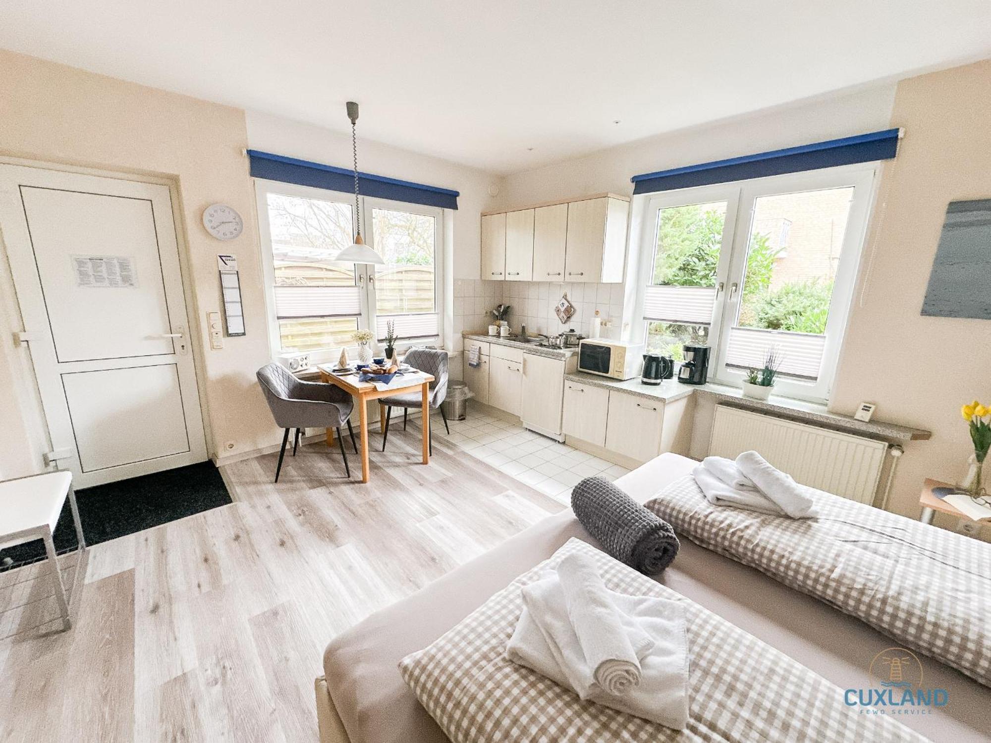 Ferienhaus Bungalow Nahe Kurpark Doese Cuxhaven Esterno foto